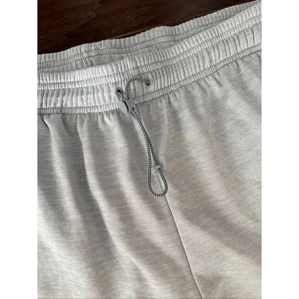 NEW Under Armour White Gray Zip Ankle Joggers XXL
